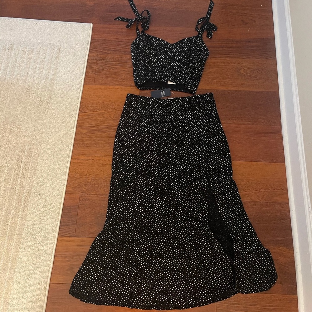 Abercrombie tank and skirt set NWT M/L